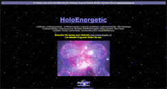Desktop Screenshot of holoenergetic.com