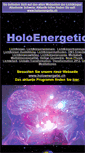 Mobile Screenshot of holoenergetic.com